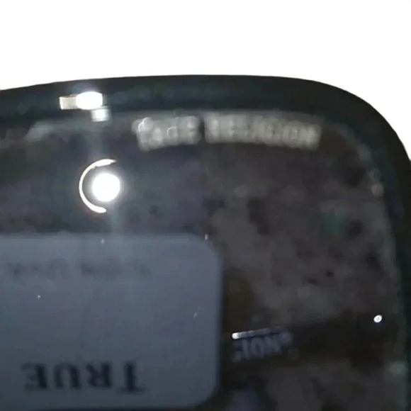 True Religion Black Oversized Square Sunglasses - Picture 3 of 4